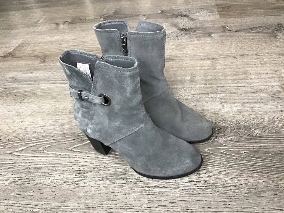 Botas Botines Koolaburra by Ugg Mujer Talla 7 Samiah Tacones Gamuza Apilados 1105866 Foto 2 de 4