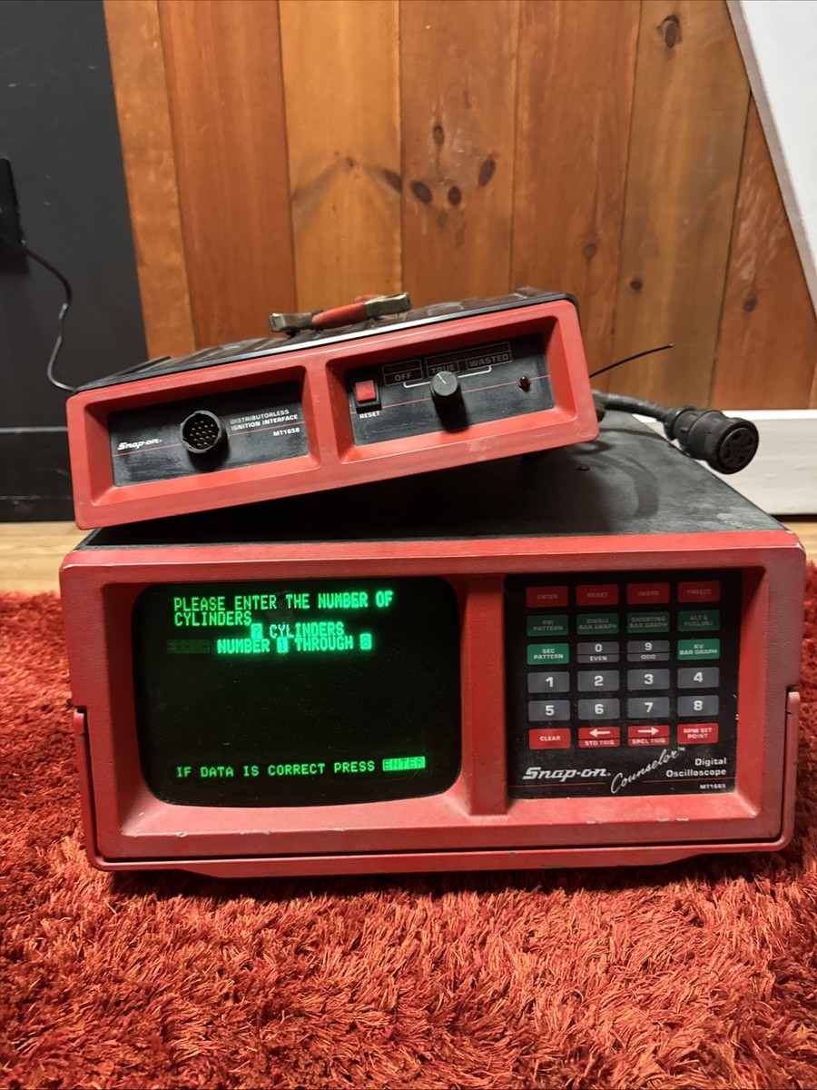 Snap-On Snap-on Tools Counselor Digital Oscilloscope Model MT1665