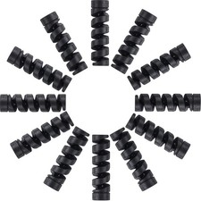 24 Pcs Charger Cable Protector Silicone Spiral Wire Saver for USB Phone Laptop