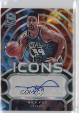 2023-24 Panini Spectra Icons Auto Astral Prizm /49 Rick Fox #IA-FOX Auto 17hw