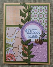 Stampin Up Card Kit BIRTHDAY Filled with Pretty Things LOVELY  BEAUTIFUL dsp