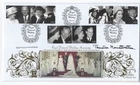 GB FDC  Benham Gold 500 2007 QE2 Diamond Wedding Signed Pamela Mountbatten