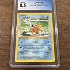 MAGIKARP 35/102 BASE SET - 1ST ED. POKEMON CGC 8.5 NM/MINT+ (New Label)