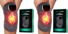 Rejuvaknee 2 NEW Advanced Knee Relief Kneepad Wireless Rechargeable Pair Pack