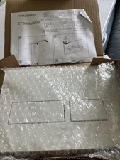 Crosswater MPRO Dual Flush Plate Matte White