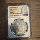 2023 $1 Morgan Silver Dollar NGC MS70 Morgan Label