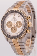 2024 PAPERS Omega Speedmaster Moonwatch SILVER 18K Steel 310.20.42.50.02.001 BOX 3