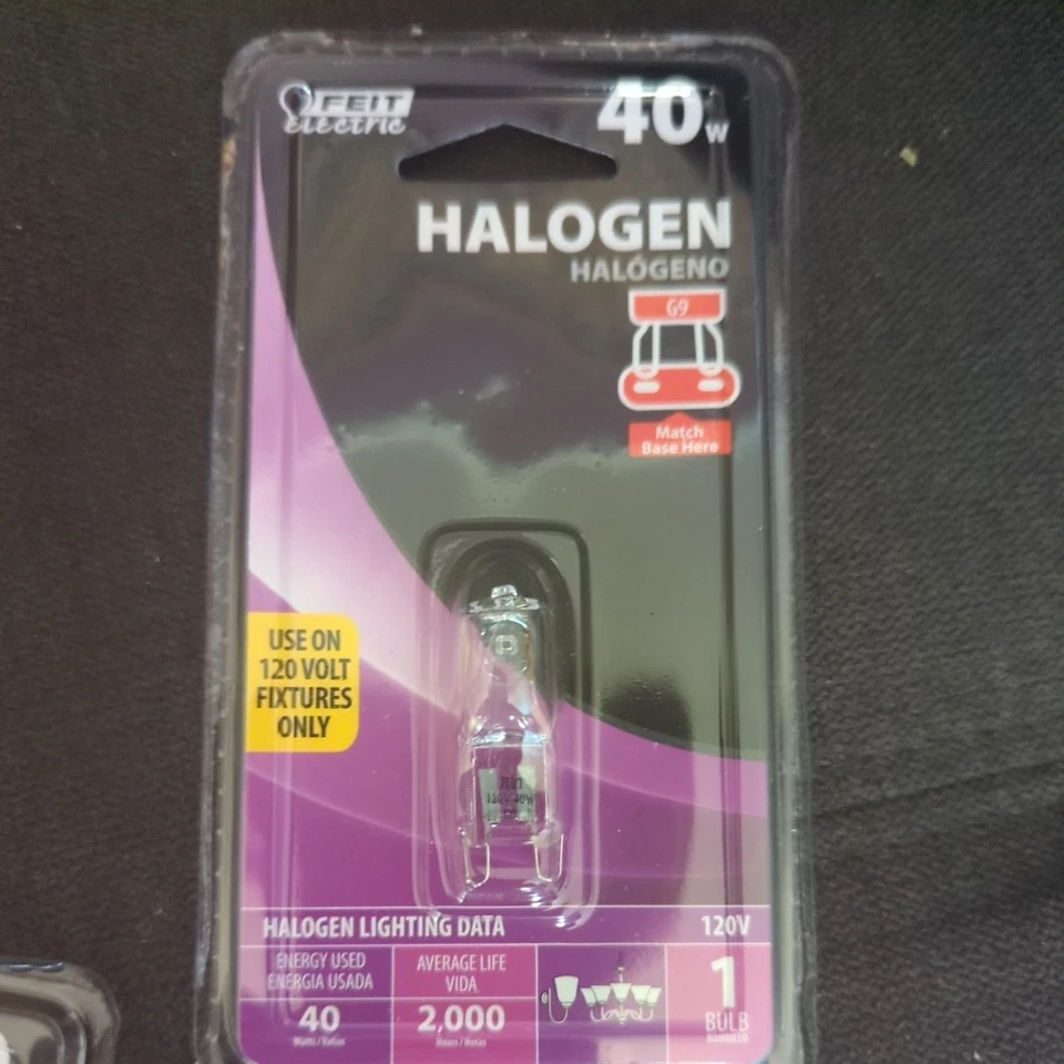 Feit Electric 40 Watt Halogen LED Bulb G9 Base 120 Volt - 5 Pack - Image 2 of 3