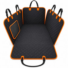 Dog Car Seat Cover Black Pet Seat Protector Vehicle Interior Protection