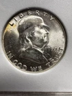 1955 P Franklin Half Bugs Bunny With A Little Toning Front &Back RARE Coin Unc