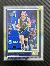2025-26 Panini Donruss WNBA Maddy Siegrist #20 Foil Dallas Wings