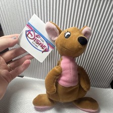 Disney Kanga Mini Bean Bag Plush Winnie the Pooh 7 Inch Ages 3 3-4 4-7 Years