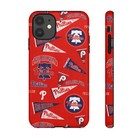 Philadelphia Phillies Apple iPhone, Samsung Galaxy, and Google Pixel Phone Cases