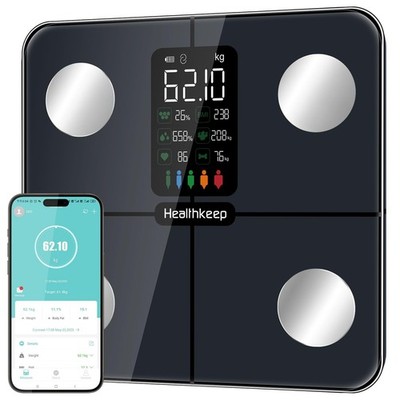 Smart Scale for Body Weight   Large Display Digital Scales with BMI, Body Fat...