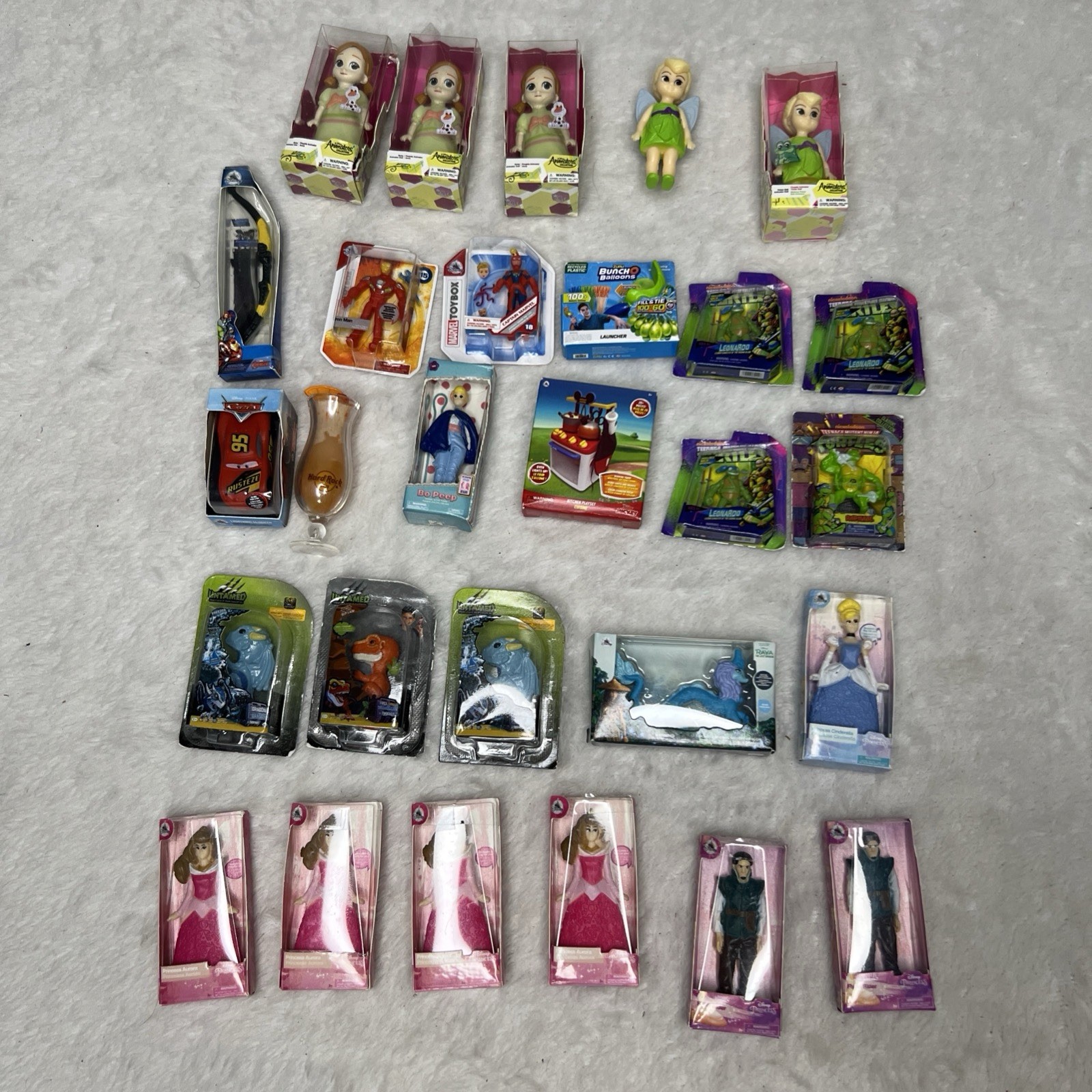 Lot 28 Mixed Zuru Mini Brands Toys Disney Marvel TMNT Untamed