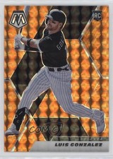 2021 Panini Mosaic Rookie Reactive Orange Mosaic Prizm Luis Gonzalez #229 0sb5