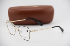 NEW LONGCHAMP LO2157 728 BLACK GOLD AUTHENTIC FRAMES EYEGLASSES 52-17