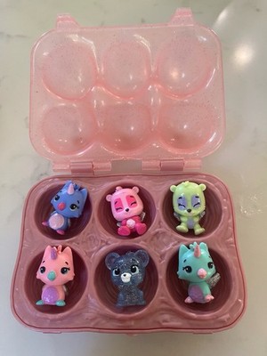 Lot Of 6 Hatchimals Colleggtibles - Multiple Series - With Case
