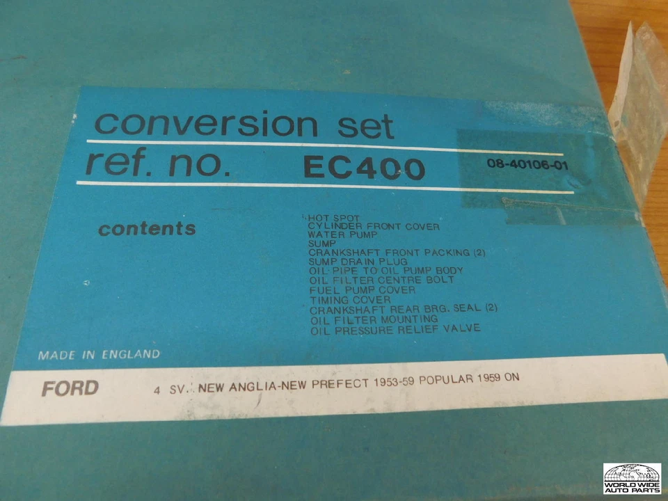 Ford Anglia Prefect 100E  Flathead Sidevalve  Lower Engine Gasket Set  1953-1959 - Image 2 of 2