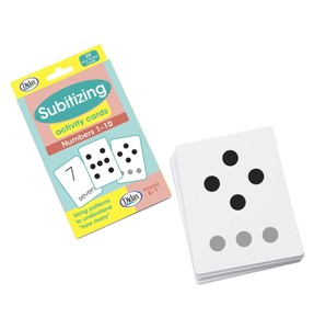 Didax 211015 Subitizing Dry-Erase Activity Cards, Numbers 1 to 10, Set