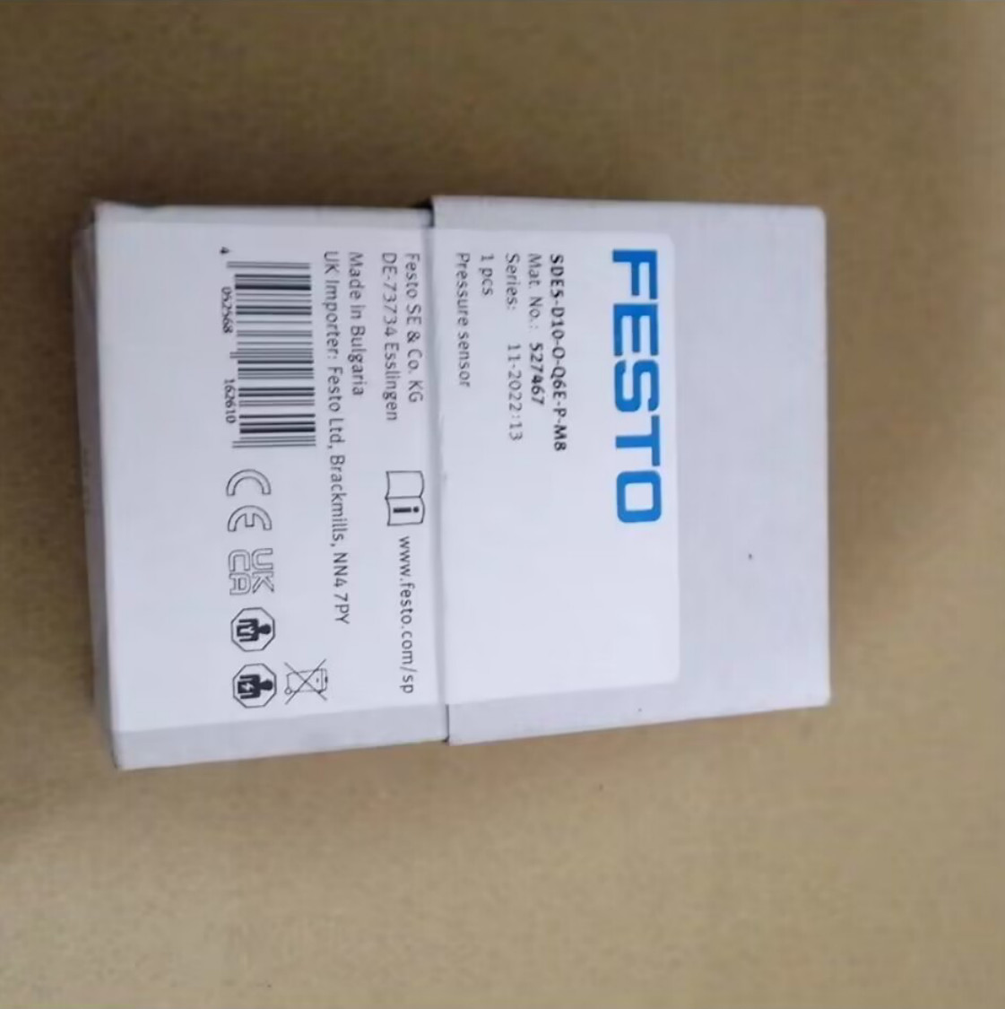 1PC New Festo SDE5-D10-O-Q6E-P-M8 527467 Pressure Sensor Brand Free Ship