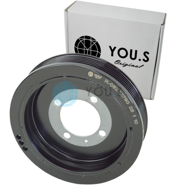 You.S Original Riemenscheibe Kurbelwelle FüR Chevrolet / Opel 1.7 D / TD / Cdti-image