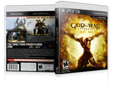 God of War: Ascension - Replacement  PS3 Cover And Case. NO GAME!!