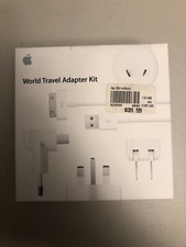 Apple World Travel Adapter Kit MB974ZM/B New For Vacation w/ iPad iPhone iPod