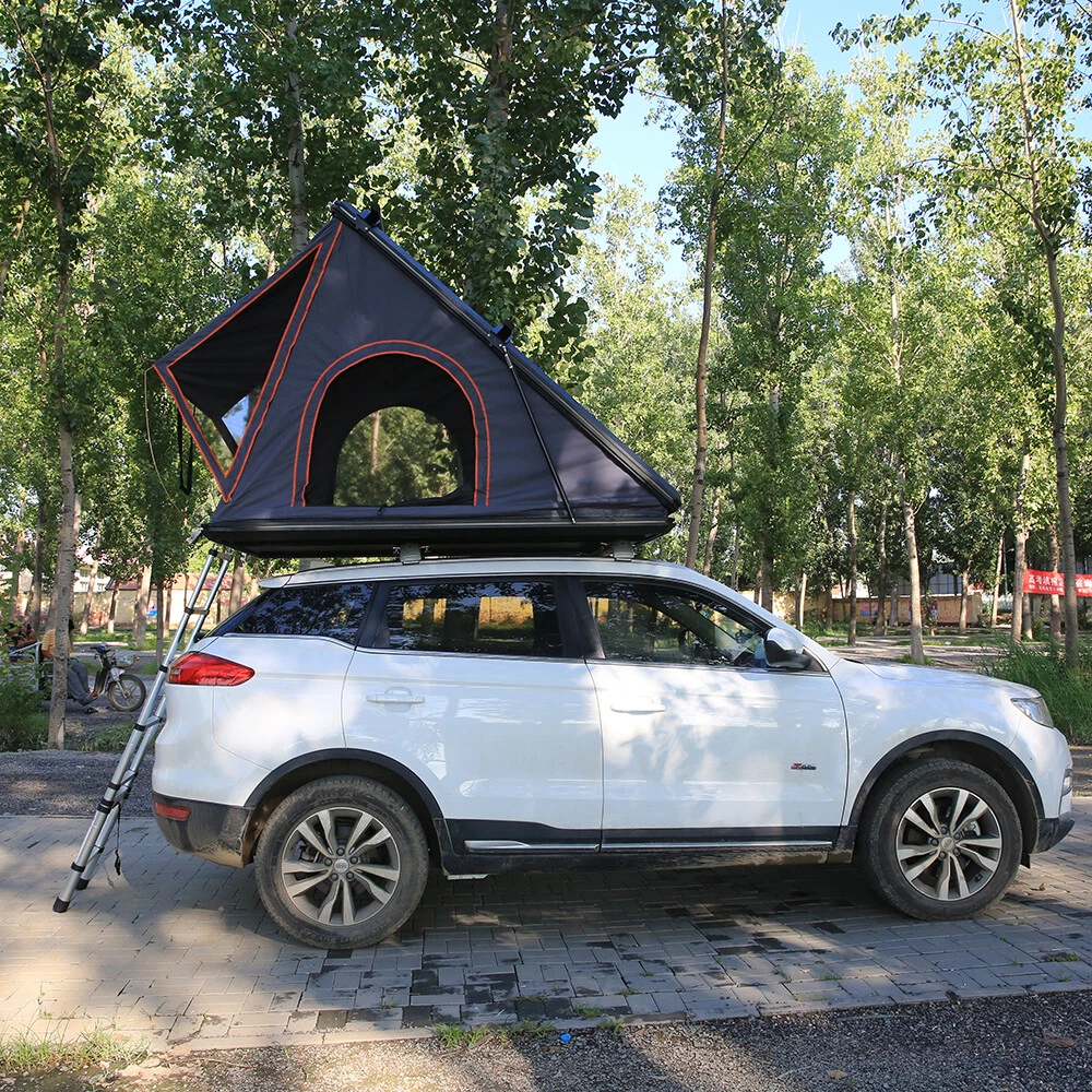 Aluminum Frame Pop Up Shell Roof Top Tent Truck Roof Tent w Rack