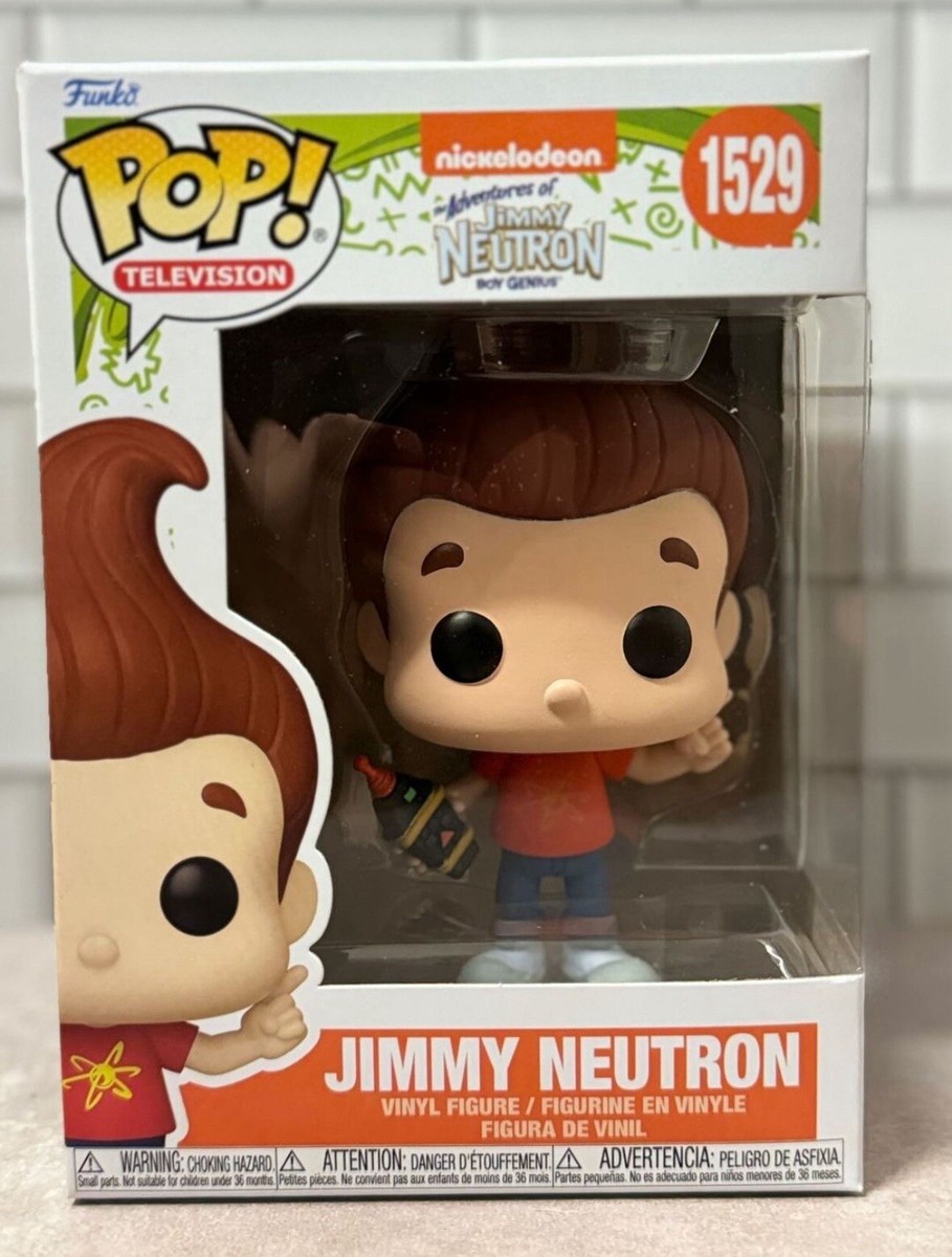 Funko Pop Adventues Of Jimmy Neutron Boy Genius Nickelodeon #1529 +  Protector | eBay