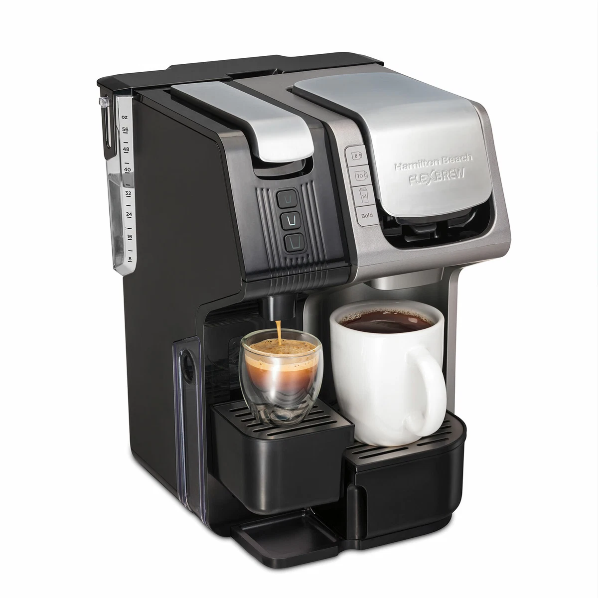 Hamilton Beach FlexBrew universal Single-Serve K-Cup & Nespresso