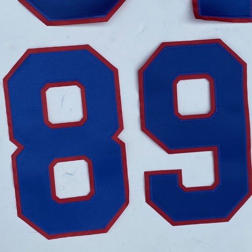 10” JERSEY Number KIT PATCH BASEBALL FOOTBALL HOCKEY TEAMS Choose Any Number 0-9 - Picture 5 of 10