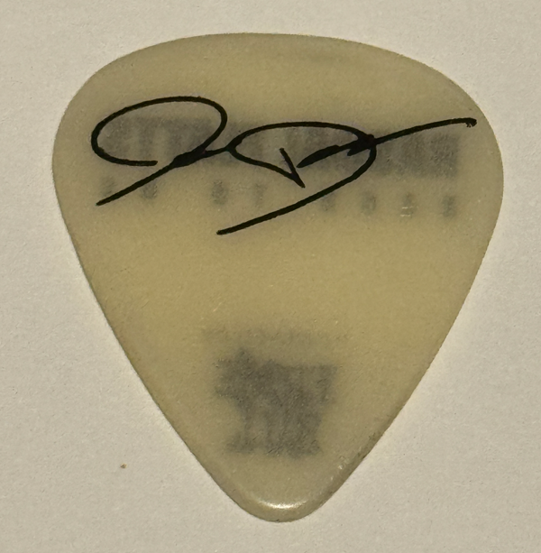 Rascal Flatts Joe Don Rooney Guitar Pick 2018 Back To US Tour Concert ...