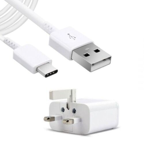 Samsung Galaxy A71 A51 A41 A31 A21 S9 Mains Wall 2A Charger Plug OR USB-C Cable - Picture 13 of 13