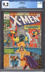 UNCANNY-X-MEN-71-1971-CGC-9-2-NM-Marvel-Comics-Lucifer