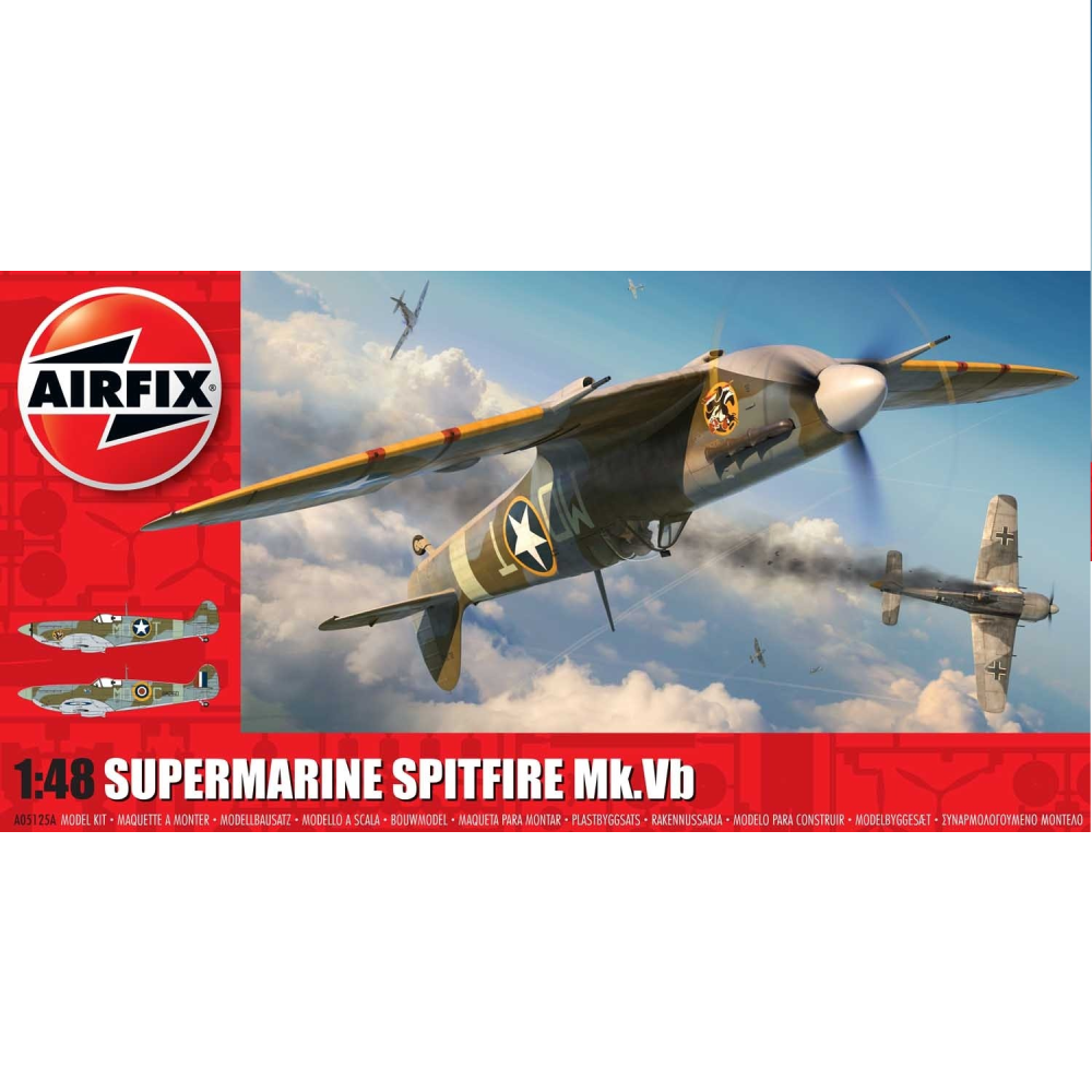Airfix A05125A Supermarine Spitfire Mk.Vb 1:48 Scale Kit