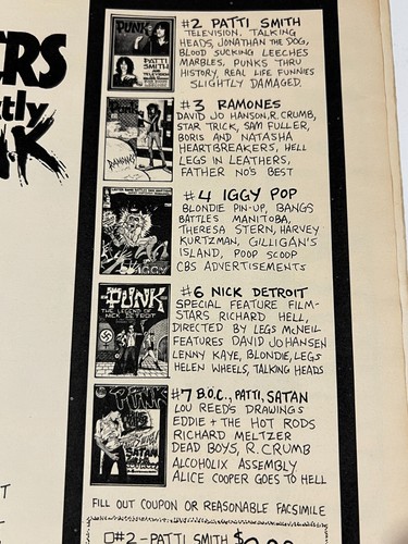 Punk Magazine N° 8 Mar 1977 The SEX PISTOLS Richard Hell RAMONES Bob Gruen Fotos - Imagen 5 de 21