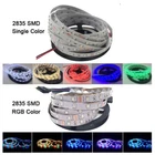 5M/Roll RGB Warm Cool White Red Green Blue Yellow Flexible 3528 LED Strip Lighs