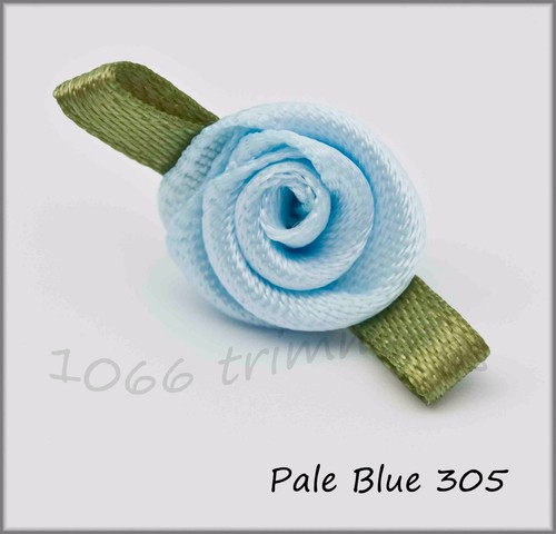 Small Satin or Lurex Ribbon Roses - Picture 5 of 53