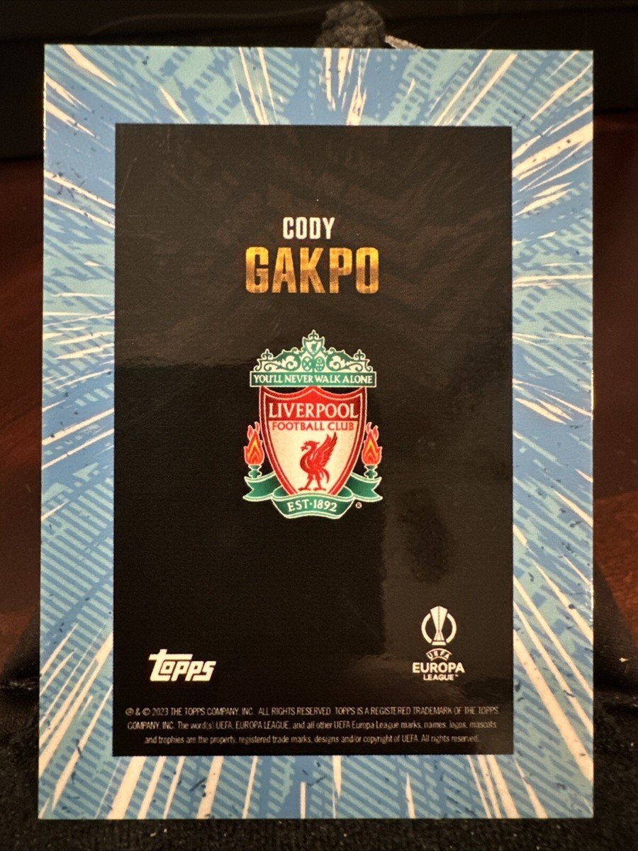 Cody Gakpo 2023 Topps x WHIP UEFA /49 | eBay