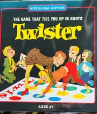 Twister Nostalgia Edition - Vintage Tin 1966 Classic Board Game New NIB