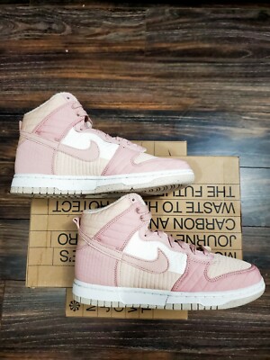 Nike Dunk High LX Next Nature Pink Oxford DN9909-200 Womens Size 7