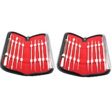 New 2 SETS Dental Band Stainless Steel Kit Wax Carving Tool Set Lab Instrument