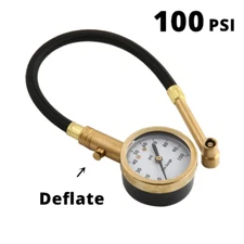 100 PSI Analog Tire Gauge GMC Conversion Van Light Duty Truck Commercial Vehicle