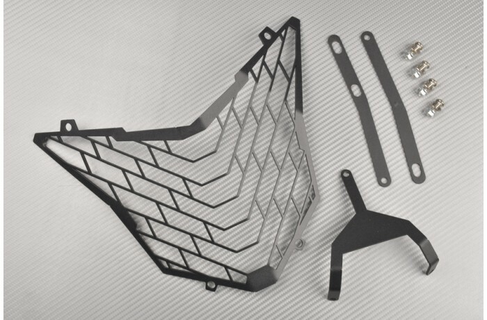 Grille de phare CBR 650 F RC96 finition premium alu usiné CNC