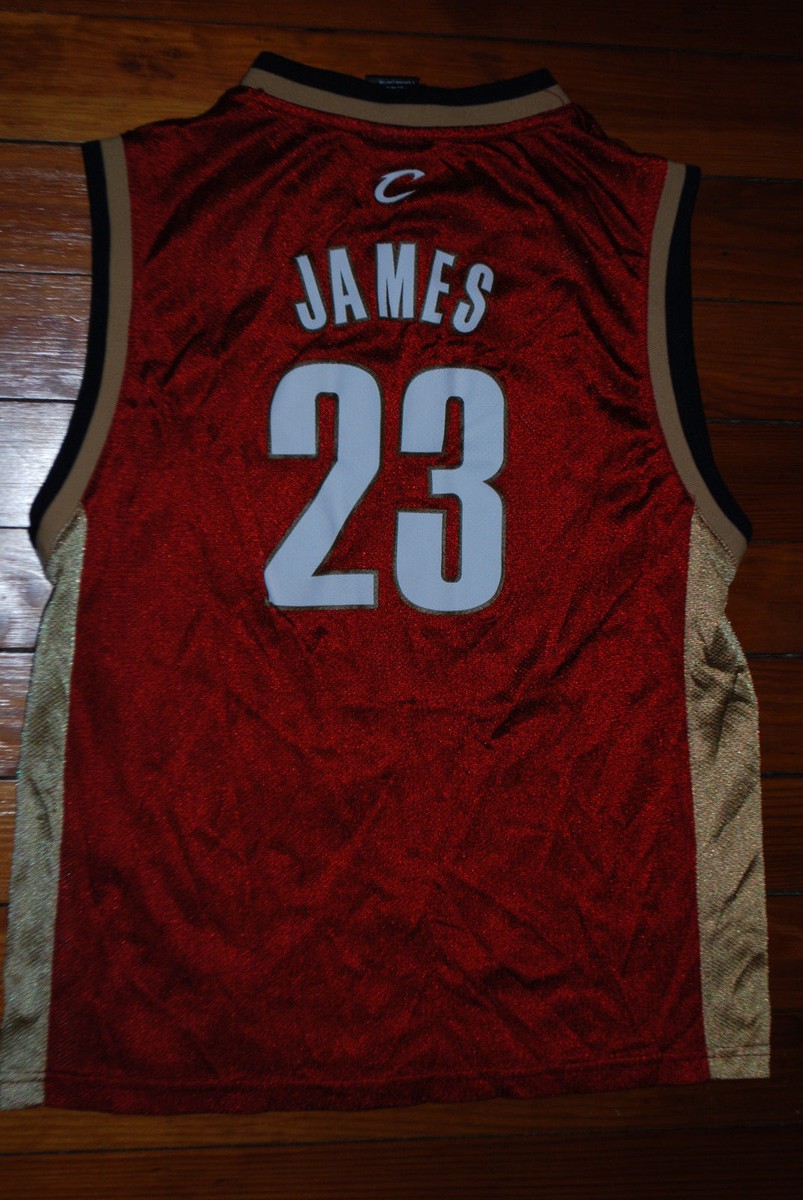 23 Lebron James Cleveland Cavaliers Red NBA Basketball