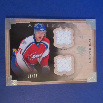 Russia Malkin 2016 All Star Jersey 13-14 ARTIFACTS DUAL ALL STAR