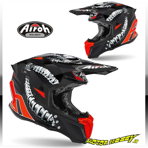 CASCO CROSS ENDURO MOTARD AIROH TWIST 2.0 BOLT MATT TAGLIA L (59-60) | eBay