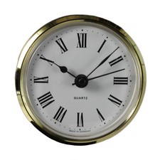 Uhrwerk Quartz Einbau-Uhr  Ø 66  mm Einsteck...