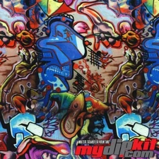 Hydrographics Film Hydro Dipping Water Transfer Print Film LL-505 Graffiti